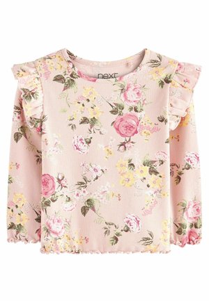 LONG SLEEVE FRILL - Long sleeved top - pink