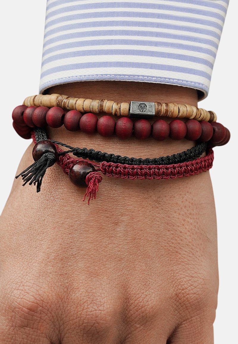 LUCLEON HARMONY SET - Armbånd - red