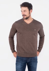 Fynch-Hatton - Strickpullover - brown Thumbnail-Bild 1