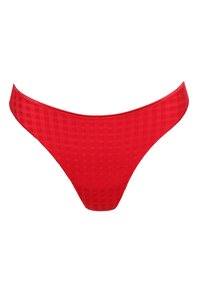 Unselected, scarlet