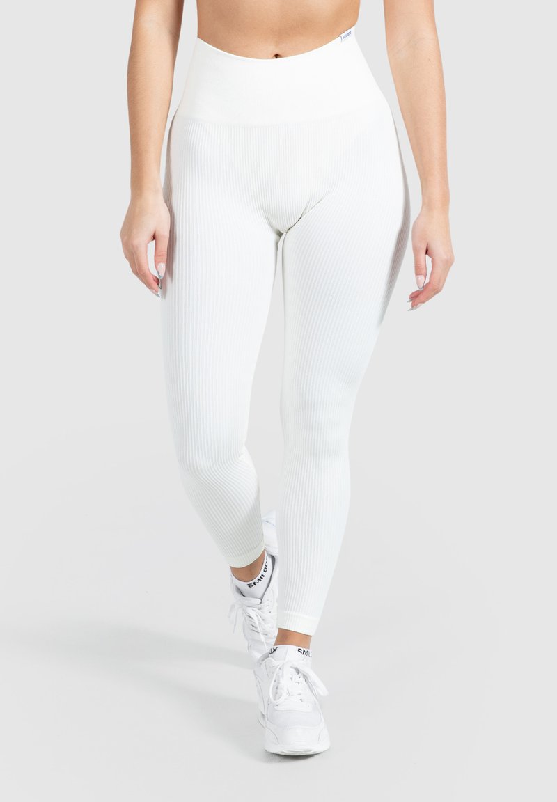 Smilodox AMAZE COMPRESSIVE LEGGINGS SPORT - Leggings - creme