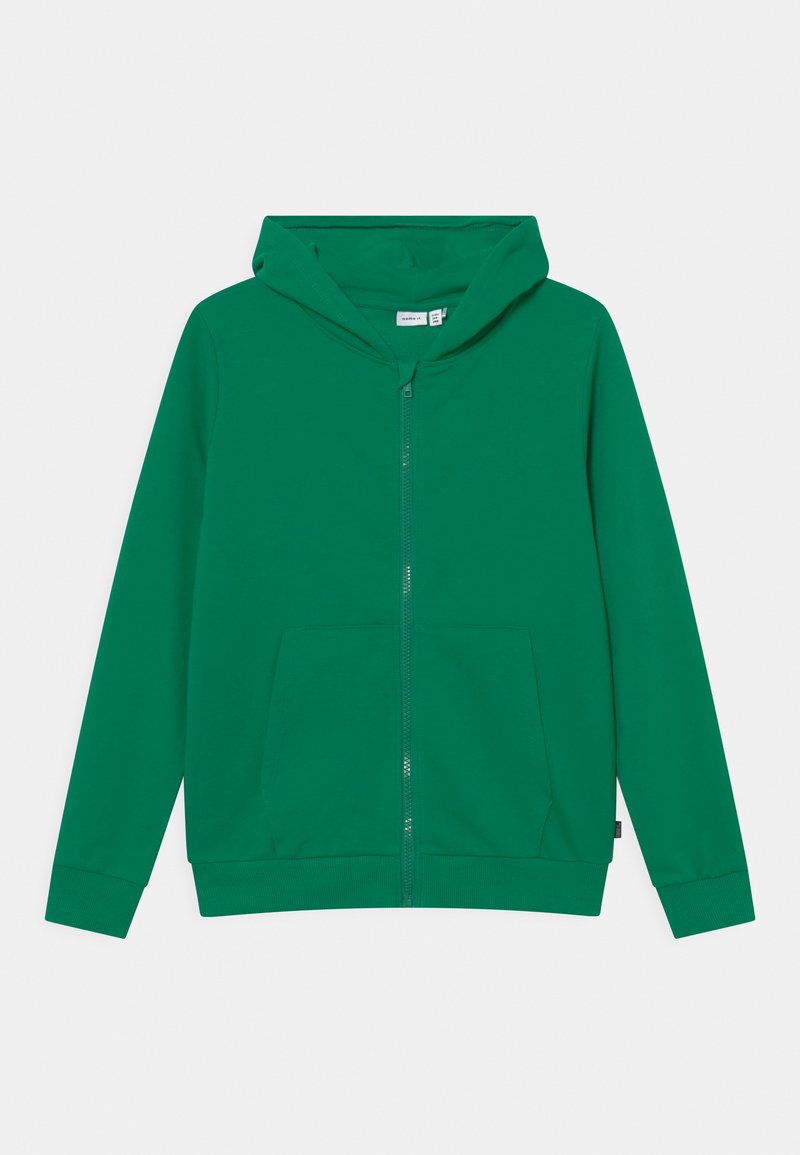 Name it CARD HOOD - Camisola com fecho - green tambourine