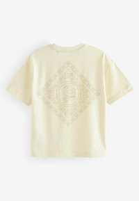 Next RELAXED FIT SHORT SLEEVE GRAPHIC STANDARD - T-Shirt print - neutral skull