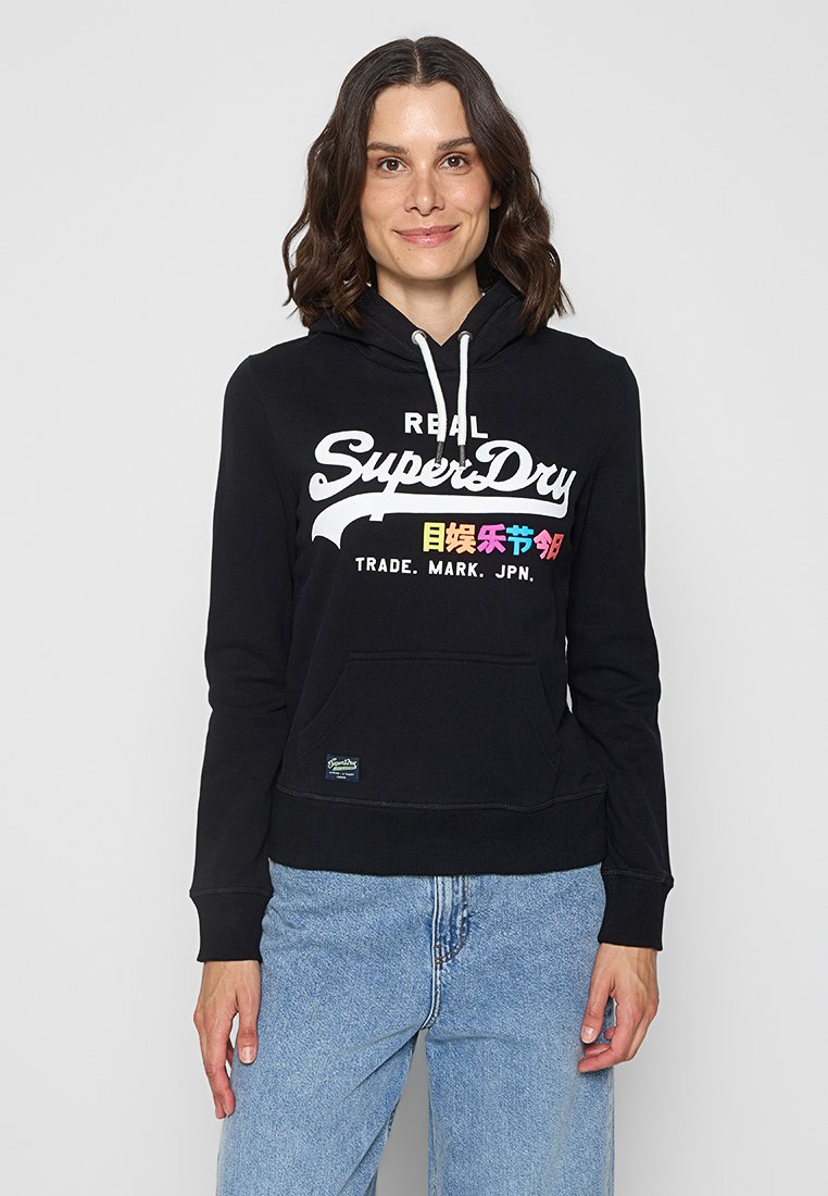 Superdry & Co Hoodie zwart