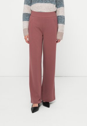 JDYLOUISVILLE CATIA WIDE PANT - Pantalon classique - rose brown
