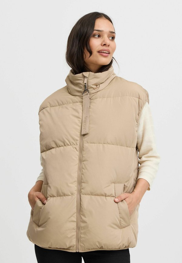 FRBELLA - Waistcoat - silver mink