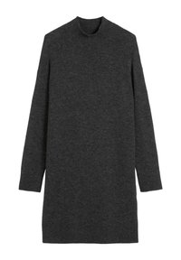 LONGSLEEVE - Pletené šaty - anthra melange