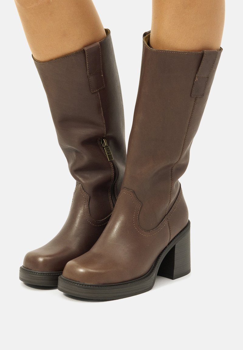 mtng Bottes à plateau - dark brown