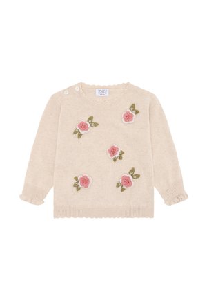 PUSLE - Strickpullover - beige