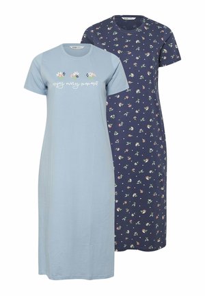 2 PACK  - Camicia da notte - blue