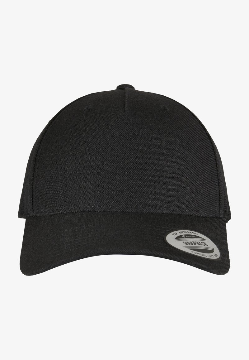 Flexfit YP CLASSICS 5-PANEL CURVED VISOR SNAPBACK - Cap - black