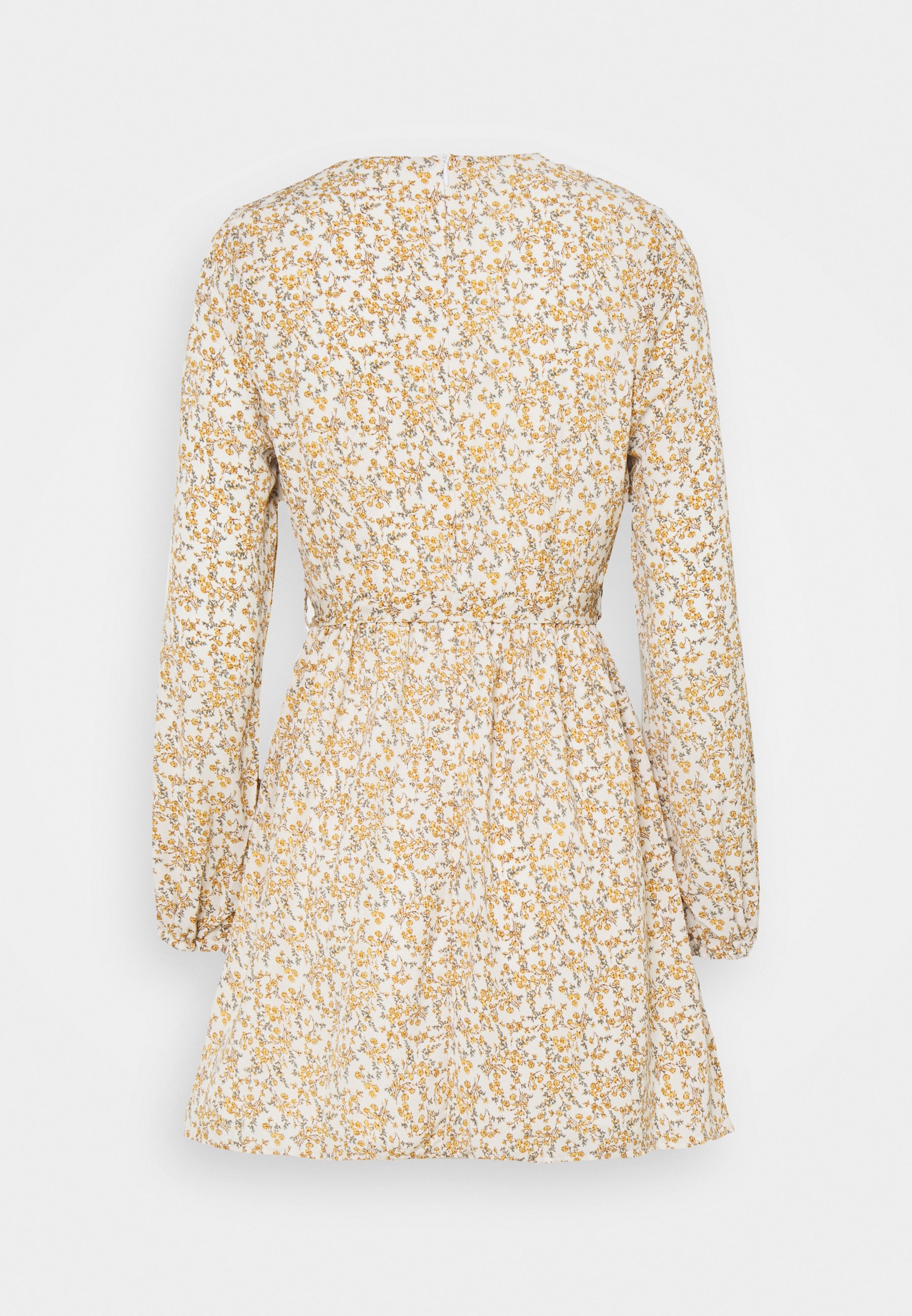Women FLORAL BELTED WRAP FRONT SKATER DRESS - Day dress Women FLORAL BELTED WRAP FRONT SKATER DRESS - Day dress