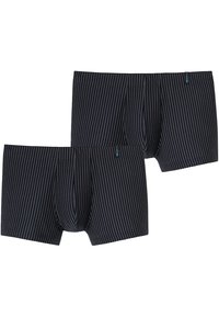 Schiesser 2-PACK LIFE SOFT - Boxer brief - blauschwarz