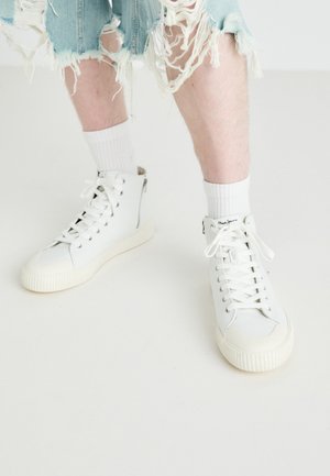 Pepe Jeans, BEN MOON - Vysoké tenisky - off white