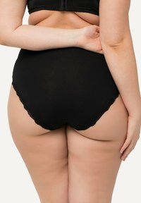 Ulla Popken 3 PACK TRIM - Slip - black