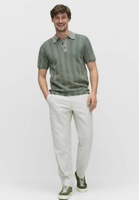 Dobber KEN KNITTED - Piké - green