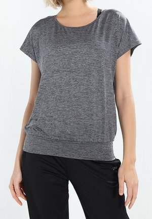 T-shirt con stampa - anthracite