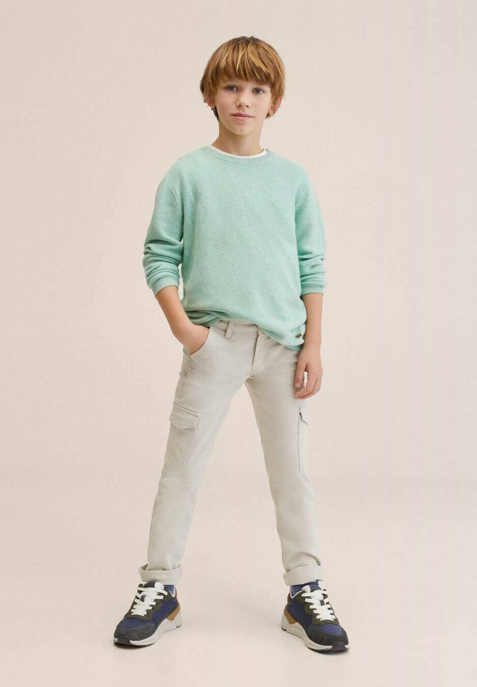 Mango Kids DINGO - Maglione - pastel green/verde chiaro - Zalando.it
