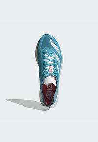 adidas Performance ADIZERO ADIOS 8 - Sapatos para corrida em estrada - lucid cyan/footwear white/bright red