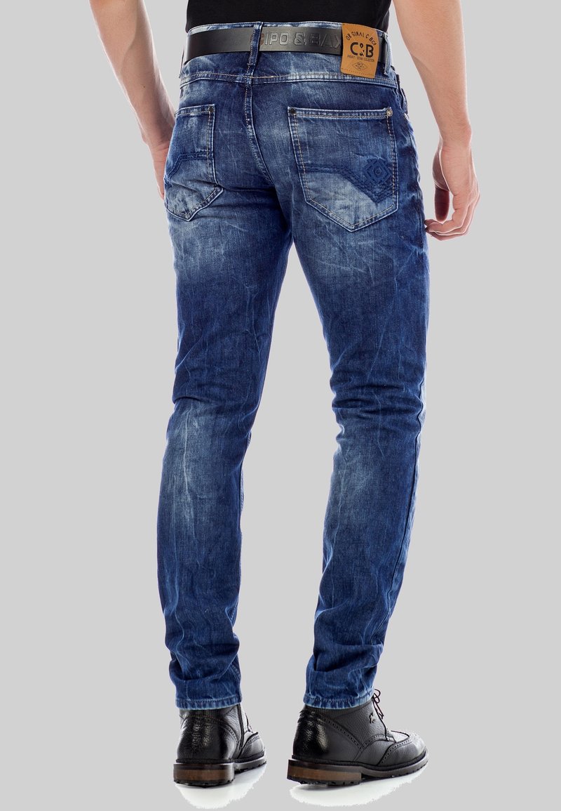 Herren Skinny Fit | Cipo & Baxx Jeans Relaxed Fit blue/blau - XR41132 Herren Skinny Fit | Cipo & Baxx Jeans Relaxed Fit blue/blau - XR41132