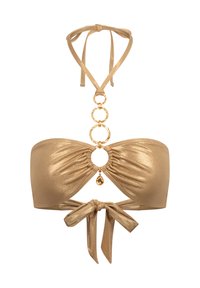 Moda Minx Bikini pezzo sopra - gold shimmer