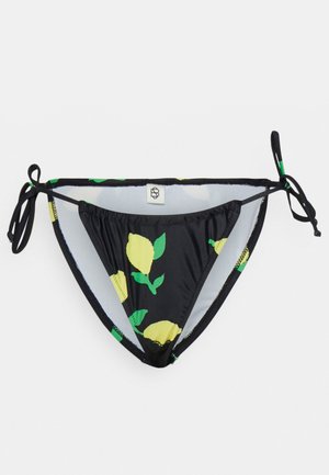 Becksöndergaard, LIMONE DRAWSTRING TANGA - Spodný diel bikín - black