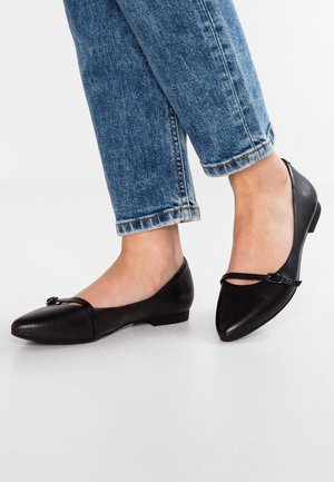 Bailarinas con hebilla - black