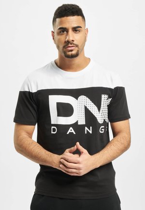 HERREN GINO - Print T-shirt - black