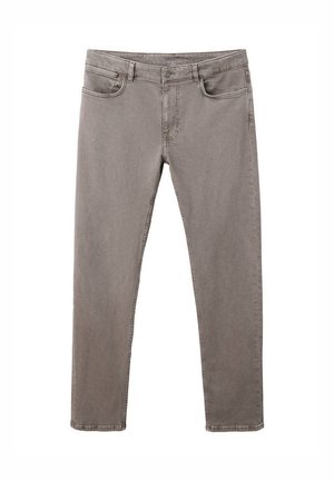 Mango, ADULT - Vaqueros slim fit - taupe