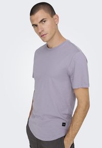 Only & Sons ONSMATT LIFE LONGY TEE  - Jednoduché tričko - purple ash