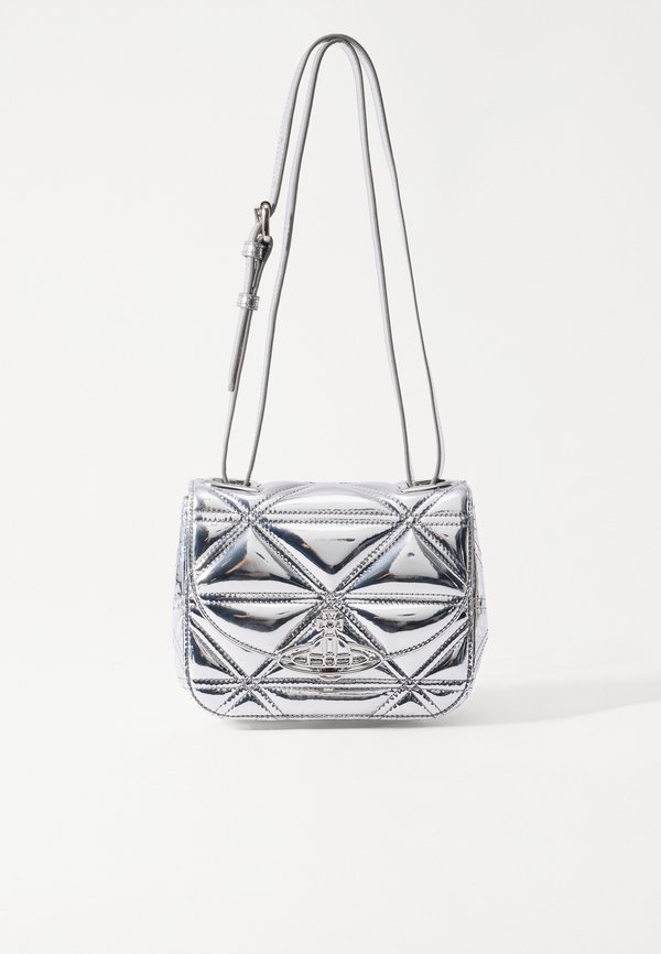LINDA CROSSBODY - Cross body bag - silver