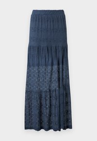 ONLLUNA LONG SKIRT - Jupe longue - vintage indigo
