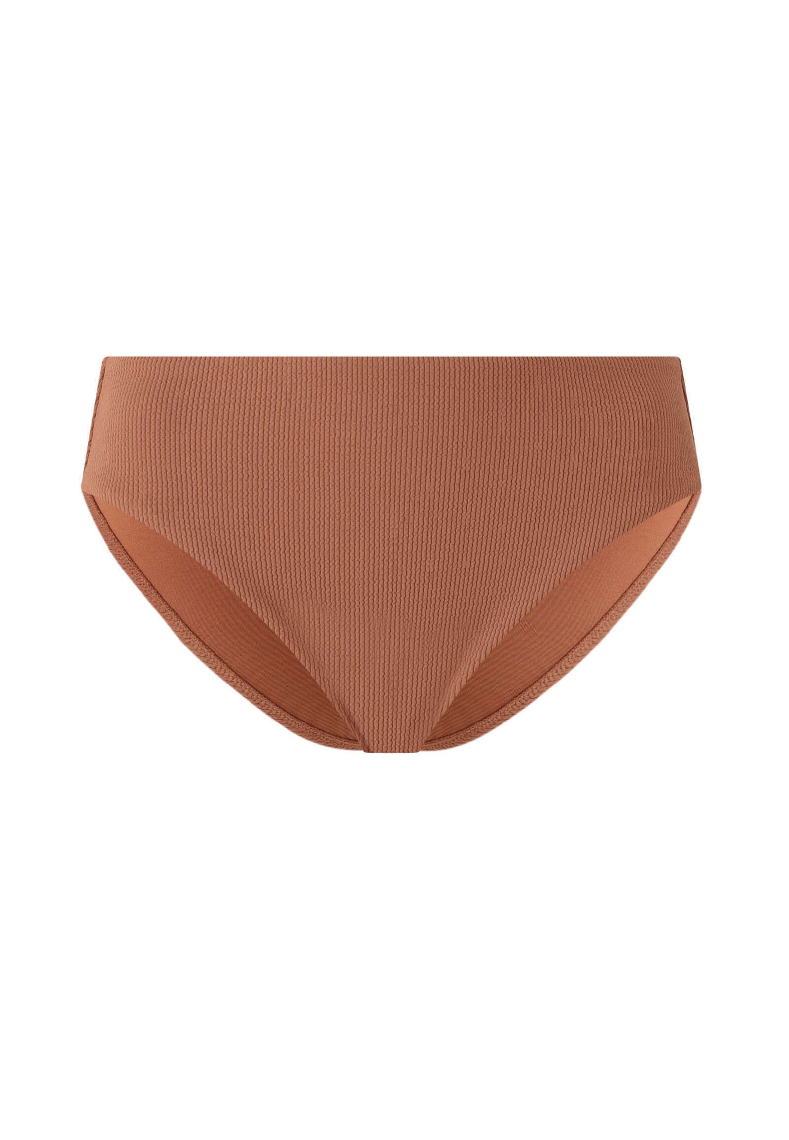 Brown bikini bottom
