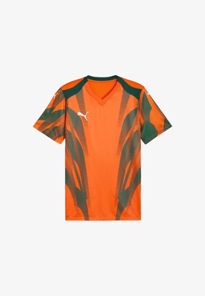 Puma, PUMA TEAMFINAL GRAPHIC TRIKOT FUSSBALL - TEAMSPORT TEXTIL - TRIKOTS - Sport T-shirt - orangeweiss