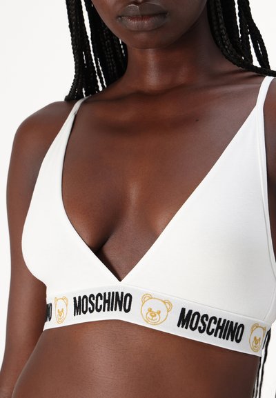 Moschino Underwear TRIANGOLO - Sutiã triangular - white