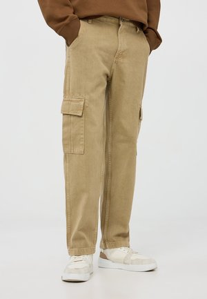 Terranova Pantaloni cargo - beige