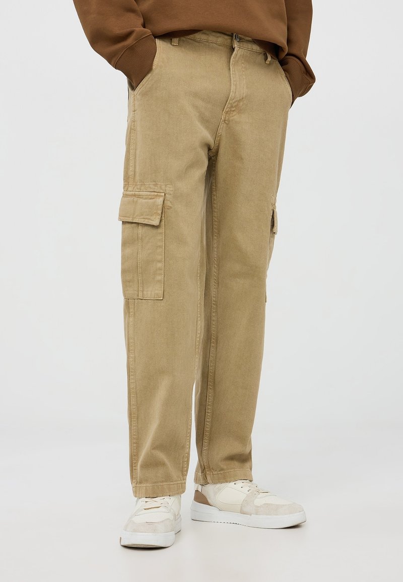 Terranova Pantaloni cargo - beige