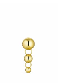 ATOMIC DROP STUD - Vienas auskaras - gold plated silver coloured