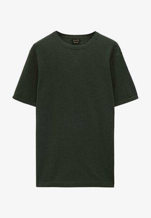 Massimo Dutti, T-shirt basique - green