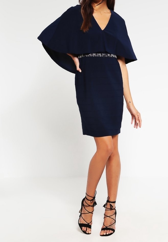 Adrianna Papell Jersey dress - dark blue - (Pre-owned) - Zalando.ie