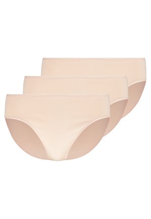 Schiesser ESSENTIALS 3 PACK - Klasični kroj - nude