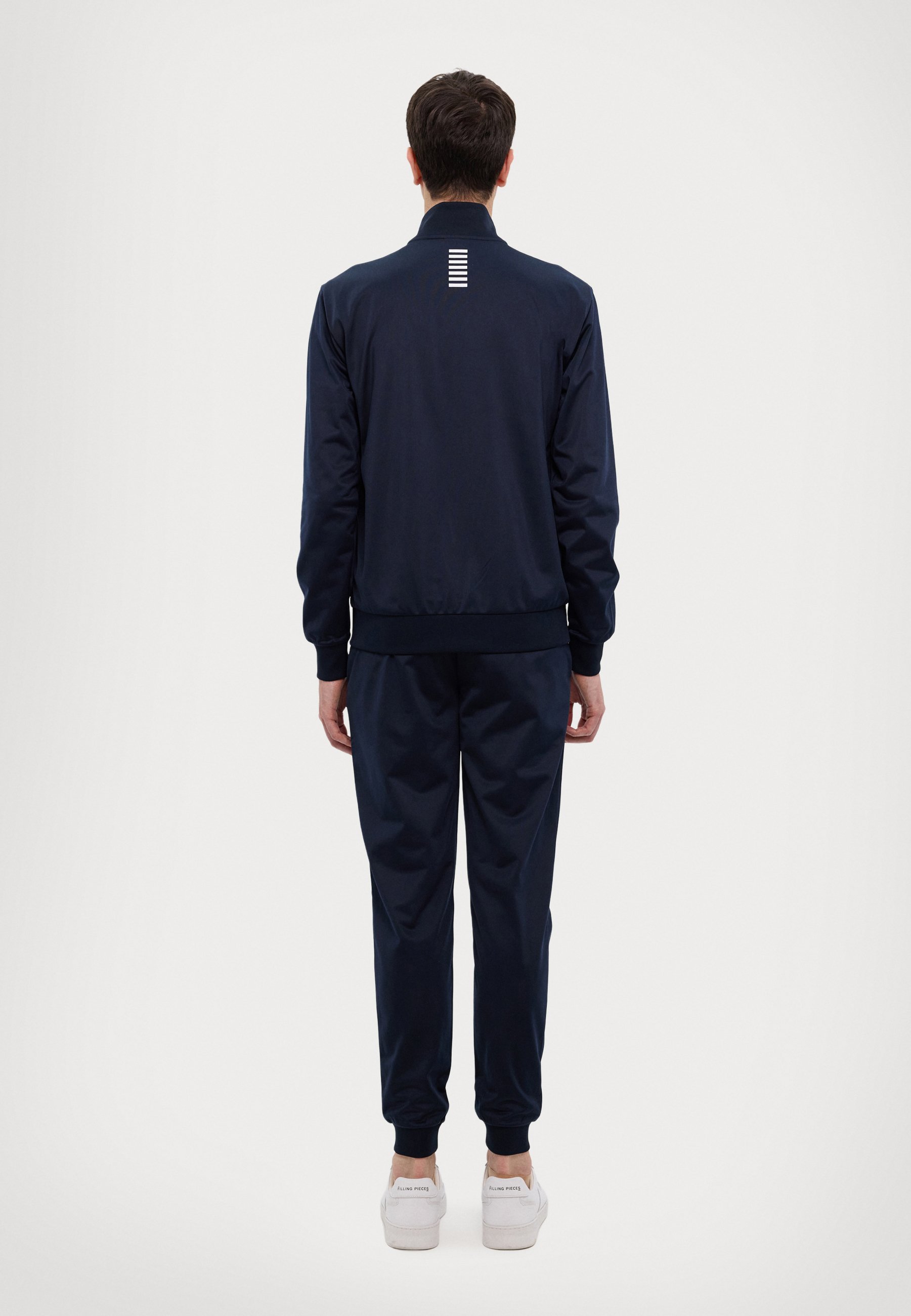 EA7 Emporio Armani TRAIN CORE SET - Tracksuit - blue/dark blue