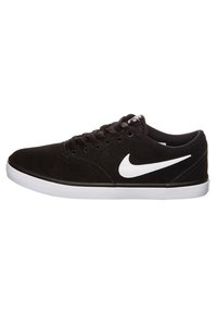 Nike SB CHECK SOLARSOFT - Zapatillas - black/white