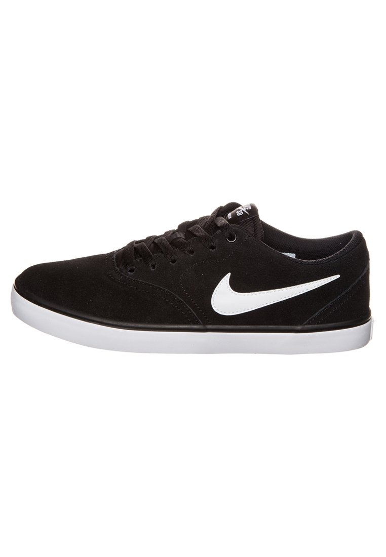 Nike SB CHECK SOLARSOFT - Zapatillas - black/white