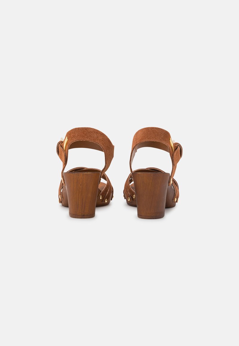 Damen Flache Pantoletten | Les Tropéziennes par M Belarbi TOOPAYA Clogs marron/braun - JO92881 Damen Flache Pantoletten | Les Tropéziennes par M Belarbi TOOPAYA Clogs marron/braun - JO92881