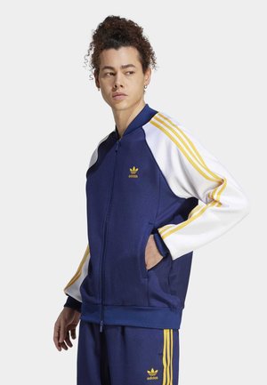 ADICOLOR CLASSICS - Treningsjakke - dark blue   crew yellow   white