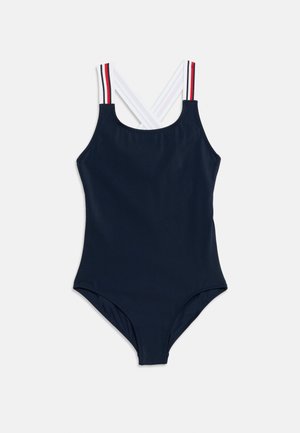 CROSS BACK - Badedrakt - dark blue