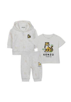 KENZO kids, ENSEMBLE TEXTILE SET - Sudadera con cremallera - offwhite