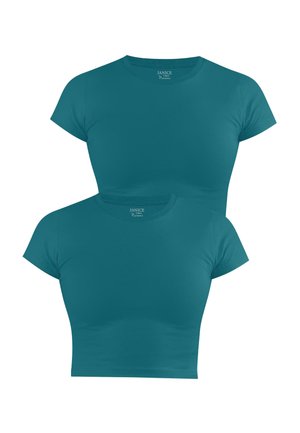 2 PACK  - T-Shirt basic - petrol