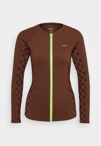 PRO WAVE JACKET - Πάνω μέρος μπικίνι - chocolate plum